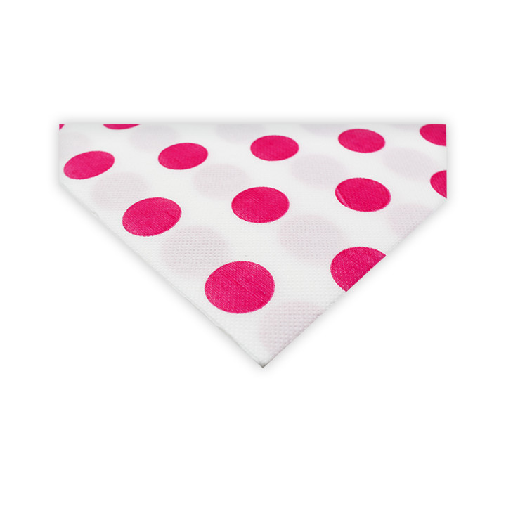 Paper Napkin Double Point "Polkadots Fuchsia" 40x40cm (50 Units) 