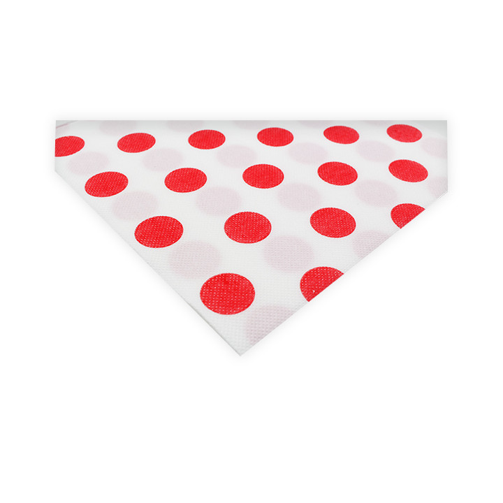 Paper Napkin Double Point "Polkadots Red" 40x40cm (50 Units) 