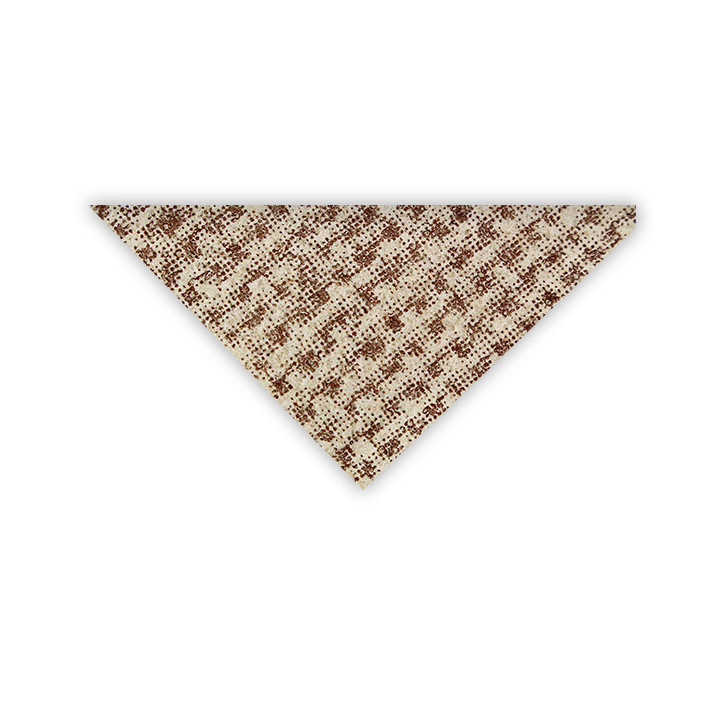 Paper Napkin Double Point "Burlap" Kraft 40x40cm (600 Units) 