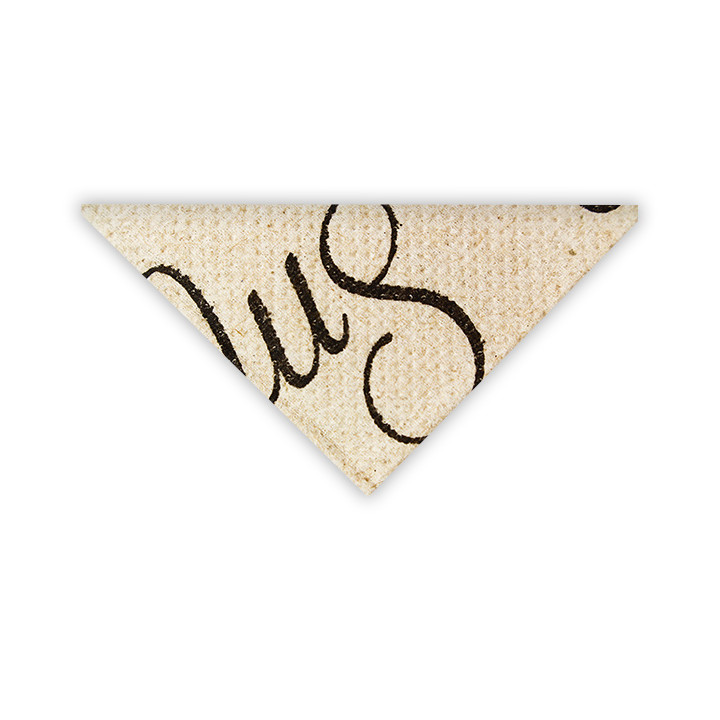 Paper Napkin Double Point "Buen Provecho" Kraft 40x40cm (50 Units) 