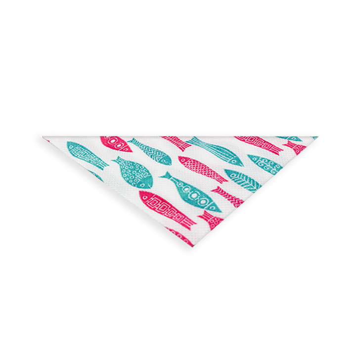 Paper Napkin Double Point "Fish" 40x40cm (50 Units) 