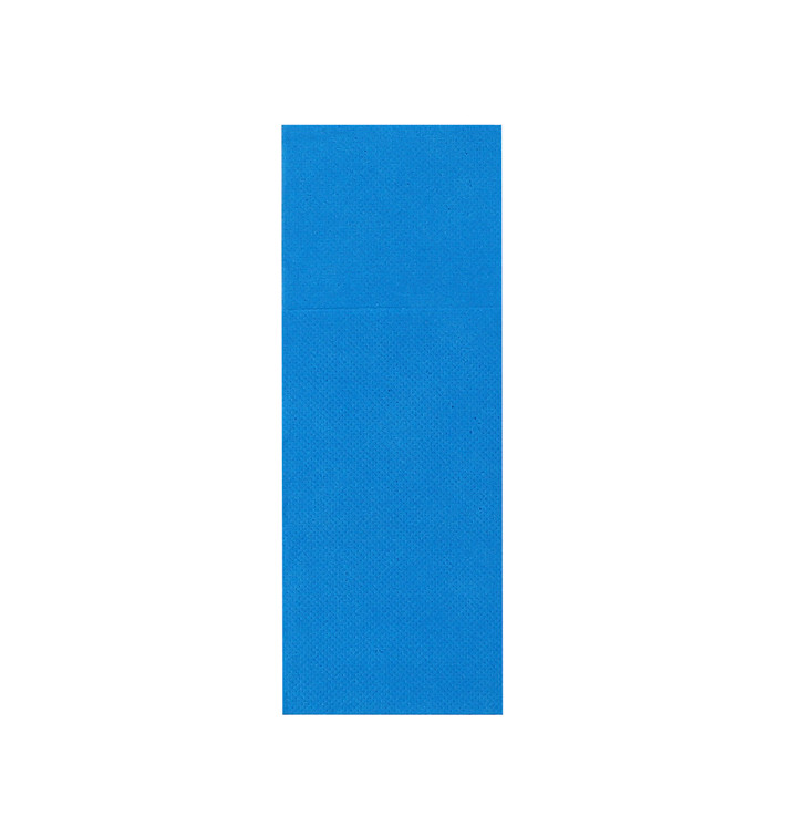 Pocket Fold Paper Napkins Turquoise 32x40cm (1200 Units)