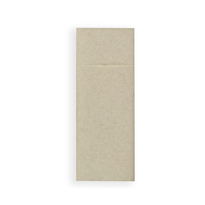 Pocket Fold Paper Napkins Cow Boys Cream 30x40cm (30 Units) 