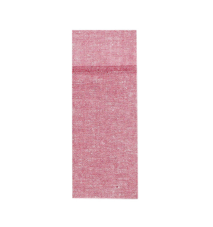 Pocket Fold Paper Napkins Cow Boys Burgundy 30x40cm (1200 Units) 