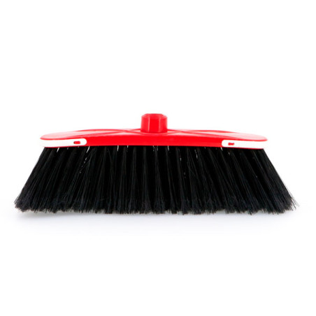 Blue Lilia broom head with soft PVC bristles