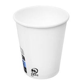 Paper Cup White 9 Oz/280ml Ø8,0cm (1000 Units)