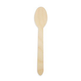 Wooden Spoon Wrapped 16cm (500 pcs)