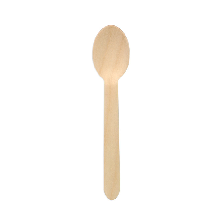 Wooden Spoon Wrapped 16cm (25 pcs)