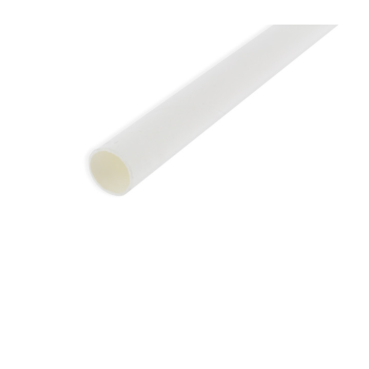 Paper Straw Straight White Ø0,6cm 14,5cm (3000 Units)