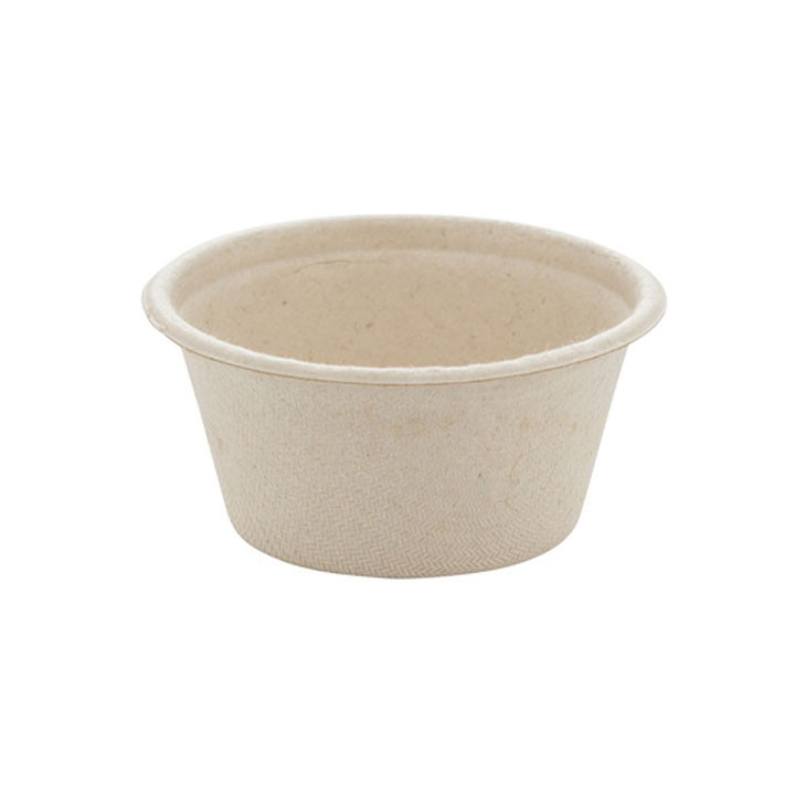 Sugarcane Container Natural Ø6,0cm 60ml (100 Units) 