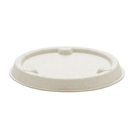 Sucarcane Lid Container 60ml Natural Ø6,0cm (2000 Units)