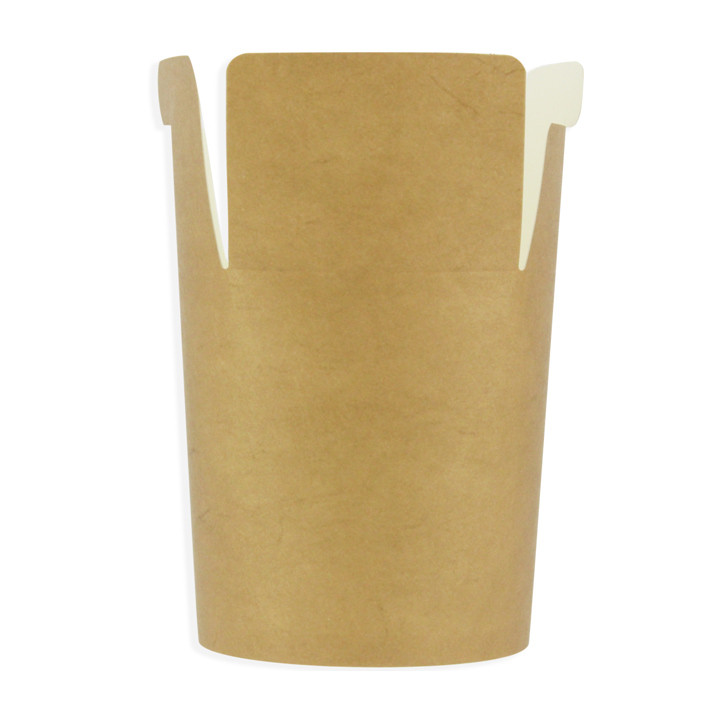 Paper Take-Out Container 100% ECO Kraft 26Oz/780ml (50 Units)