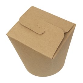 Paper Take-Out Container 100% ECO Kraft 26Oz/780ml (50 Units)