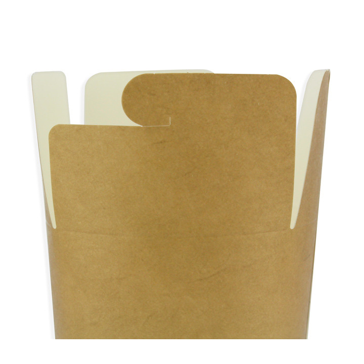 Paper Take-Out Container 100% ECO Kraft 26Oz/780ml (50 Units)