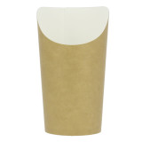 Paper Container Kraft Effect Anti-Grease Large Cup (55 Units)