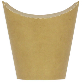 Paper Container Kraft Effect Anti-Grease 14Oz/420ml (1000 Units)