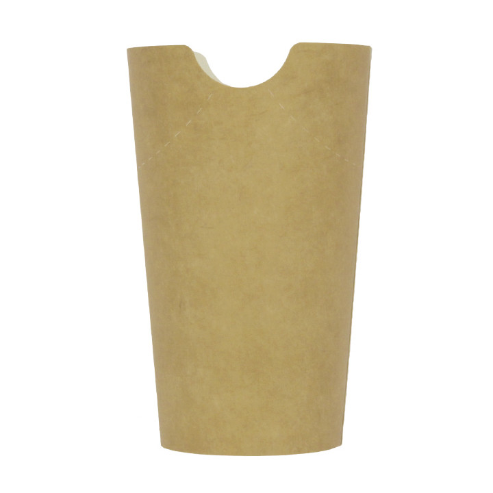 Paper Container Kraft Effect Anti-Grease 16Oz/480ml (50 Units)