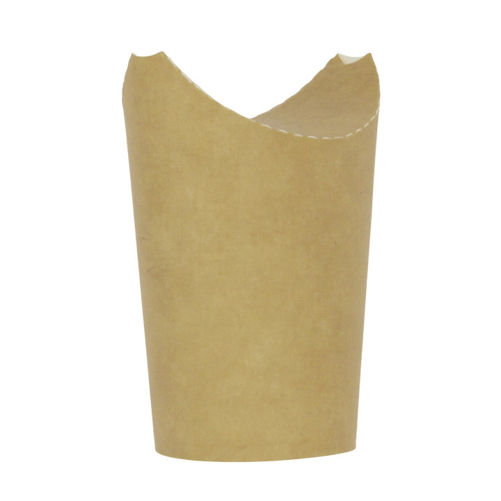 Paper Container Kraft Effect Anti-Grease 16Oz/480ml (50 Units)