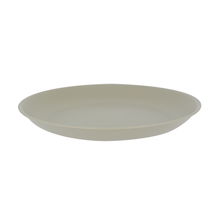 Reusable Plate Premium PP Mineral Grey Ø21cm (6 Units)