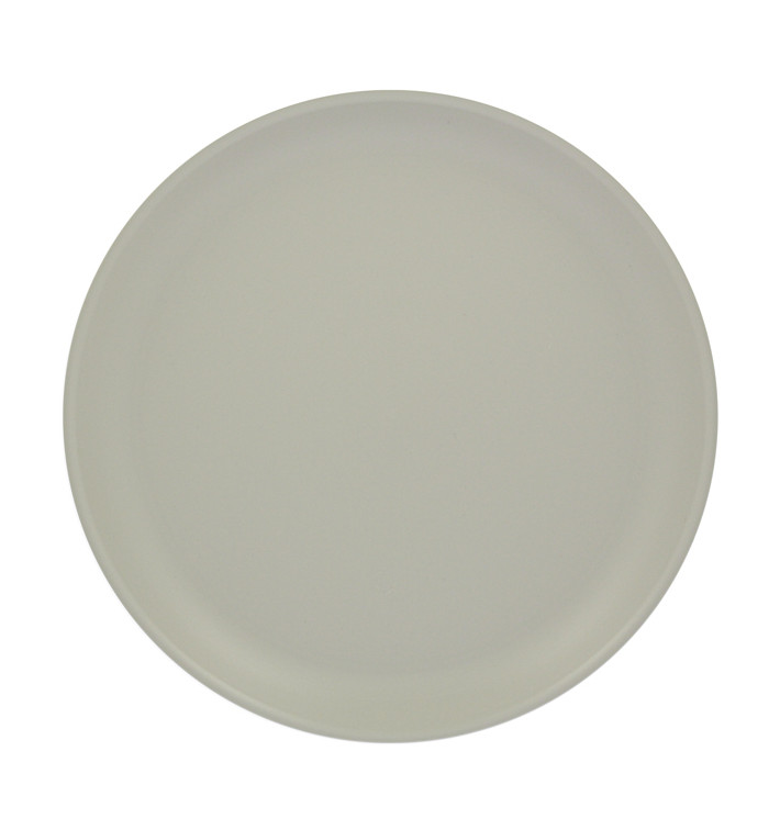 Reusable Plate Durable Mineral-Filled PP Grey Ø27,4cm (1 Unit)