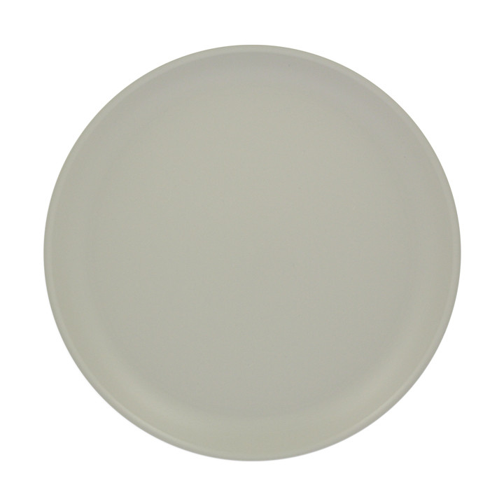 Reusable Plate Premium PP Mineral Grey Ø27,5cm (6 Units)
