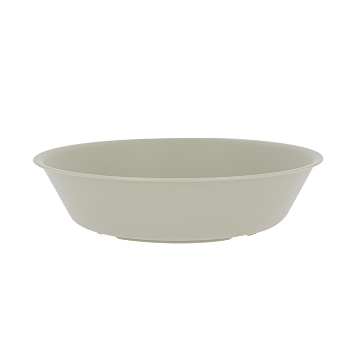 Reusable Plate Premium PP Mineral Grey Ø18cm (54 Units)