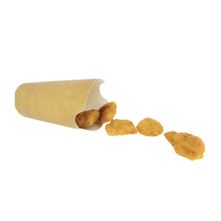 Paper Container Kraft Effect Anti-Grease 16Oz/480ml (50 Units)