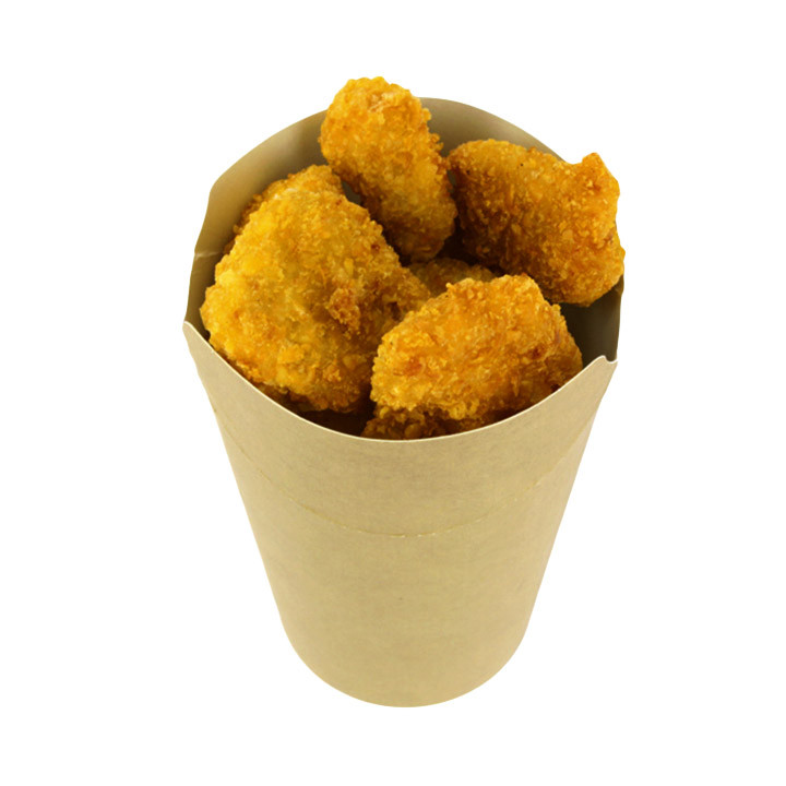 Paper Container Kraft Effect Anti-Grease 14Oz/420ml (50 Units)