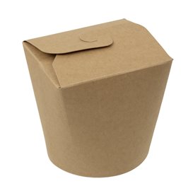 Paper Take-Out Container 100% ECO Kraft 26Oz/780ml (50 Units)