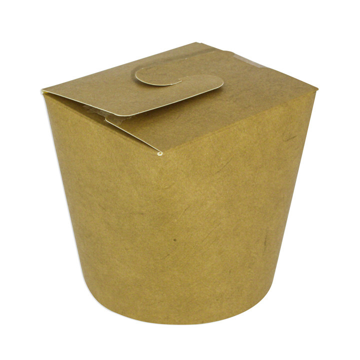 Paper Take-Out Container 100% ECO Kraft 26Oz/780ml (50 Units)