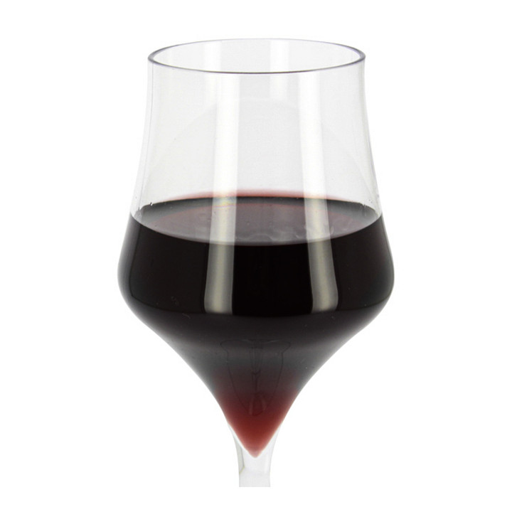 Reusable Plastic Glass Wine Tritan Clear 320ml (1 Unit) 
