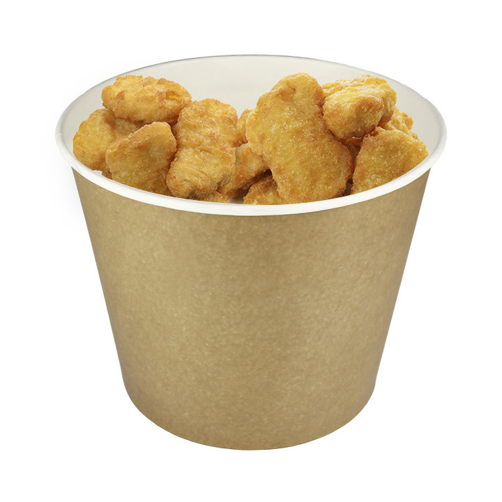 Paper Chicken Bucket 130Oz/3990ml (50 Units)