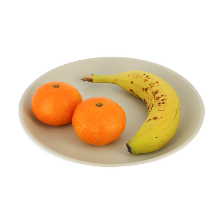 Reusable Plate Premium PP Mineral Grey Ø21cm (6 Units)