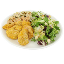 Reusable Plate Durable Mineral-Filled PP White Ø27,4cm (12 Units)