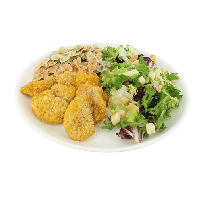 Reusable Plate Premium PP Mineral White Ø27,5cm (54 Units)