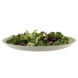 Reusable Plate Durable Mineral-Filled PP Grey Ø27,4cm (12 Units)