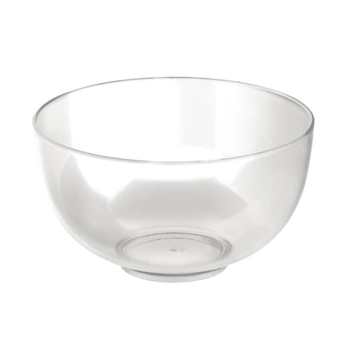 Tasting Plastic Bowl SAN "Classic" Clear 120ml (6 Units) 