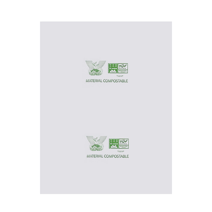 Plastic Bag Block 100% Biodegradable 27x35cm (300 Units)
