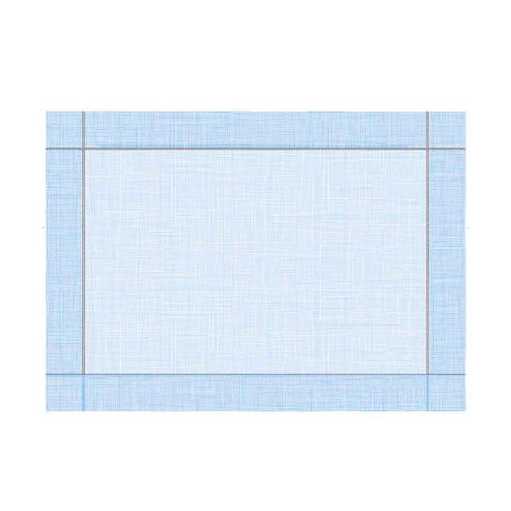 Paper Placemats 30x40cm "Between Lines" Blue 40g/m² (1000 Units)