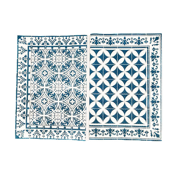 Paper Placemats 30x40cm "Alhambra" Turquoise 50g/m² (1000 Units)