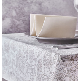 Non-Woven Tablecloth Roll 1,2x50m "Mandala" Cream 50g/m² P40cm (4 Units)