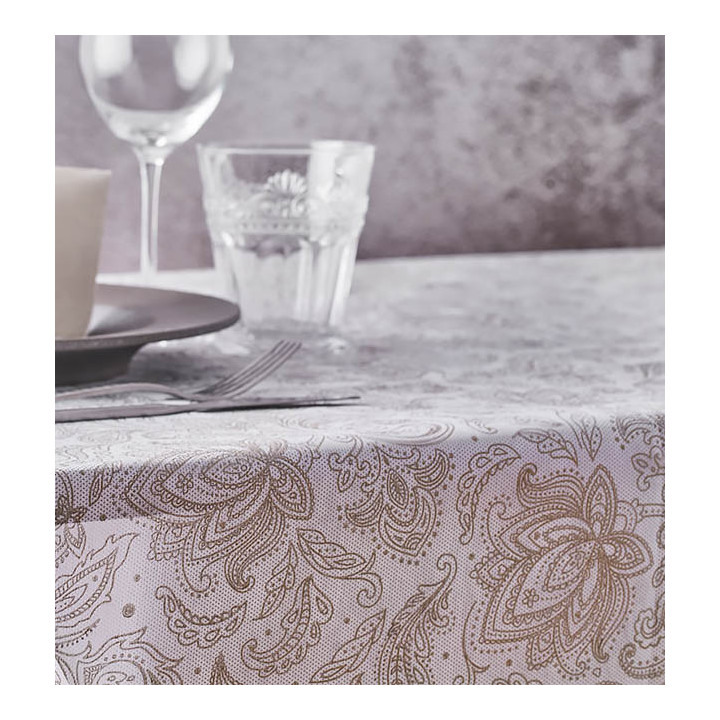 Non-Woven Tablecloth Roll 0,4x48m "Mandala" Cream 50g/m² P40cm (1 Unit)