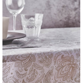 Non-Woven Tablecloth Roll 1,2x50m "Mandala" Cream 50g/m² P40cm (4 Units)