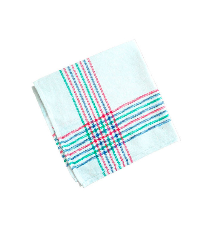 Cotton Cloth for Kitchen White 55x55cm (120 Units)