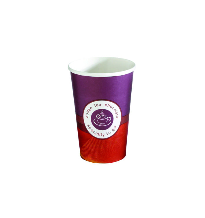 Paper Cup "Specialty to Go" 14 Oz/420ml Ø9cm (50 Units) 