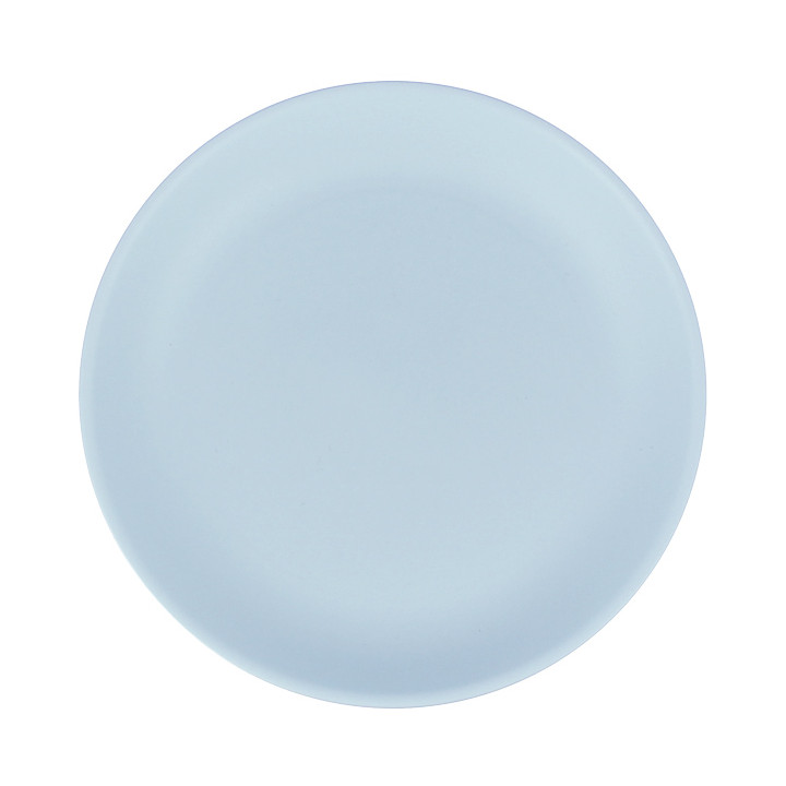 Reusable Plate Durable PP Mineral Blue Ø21cm (54 Units)