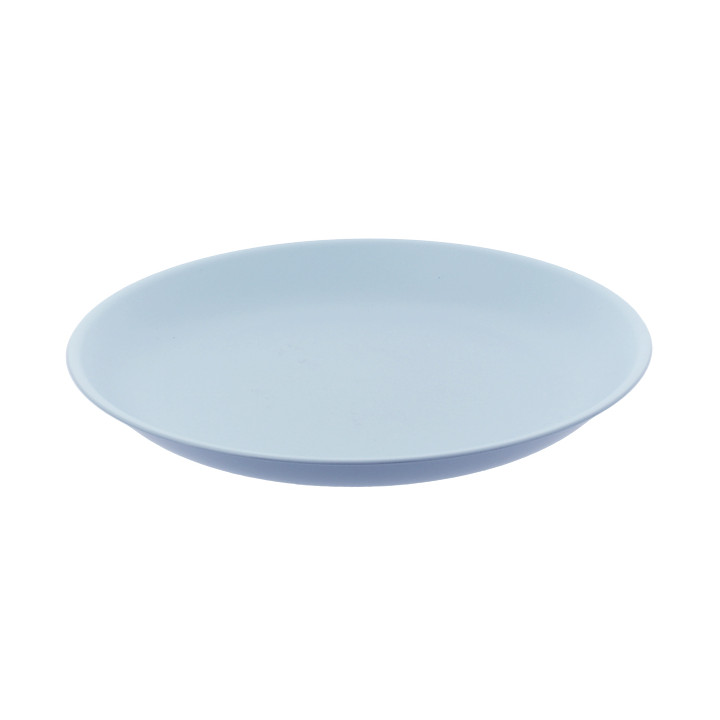 Reusable Plate Durable PP Mineral Blue Ø21cm (6 Units)