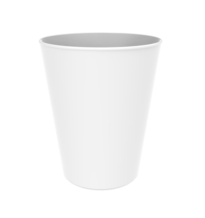 Reusable Cup Durable PP Mineral White 330ml (1 Unit)
