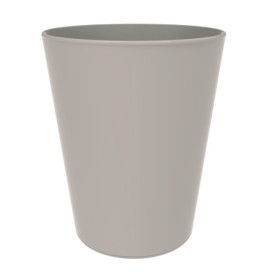 Reusable Cup Durable PP Mineral Grey 330ml (12 Units)
