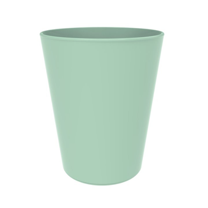 Reusable Cup Durable PP Mineral Green 330ml (72 Units)
